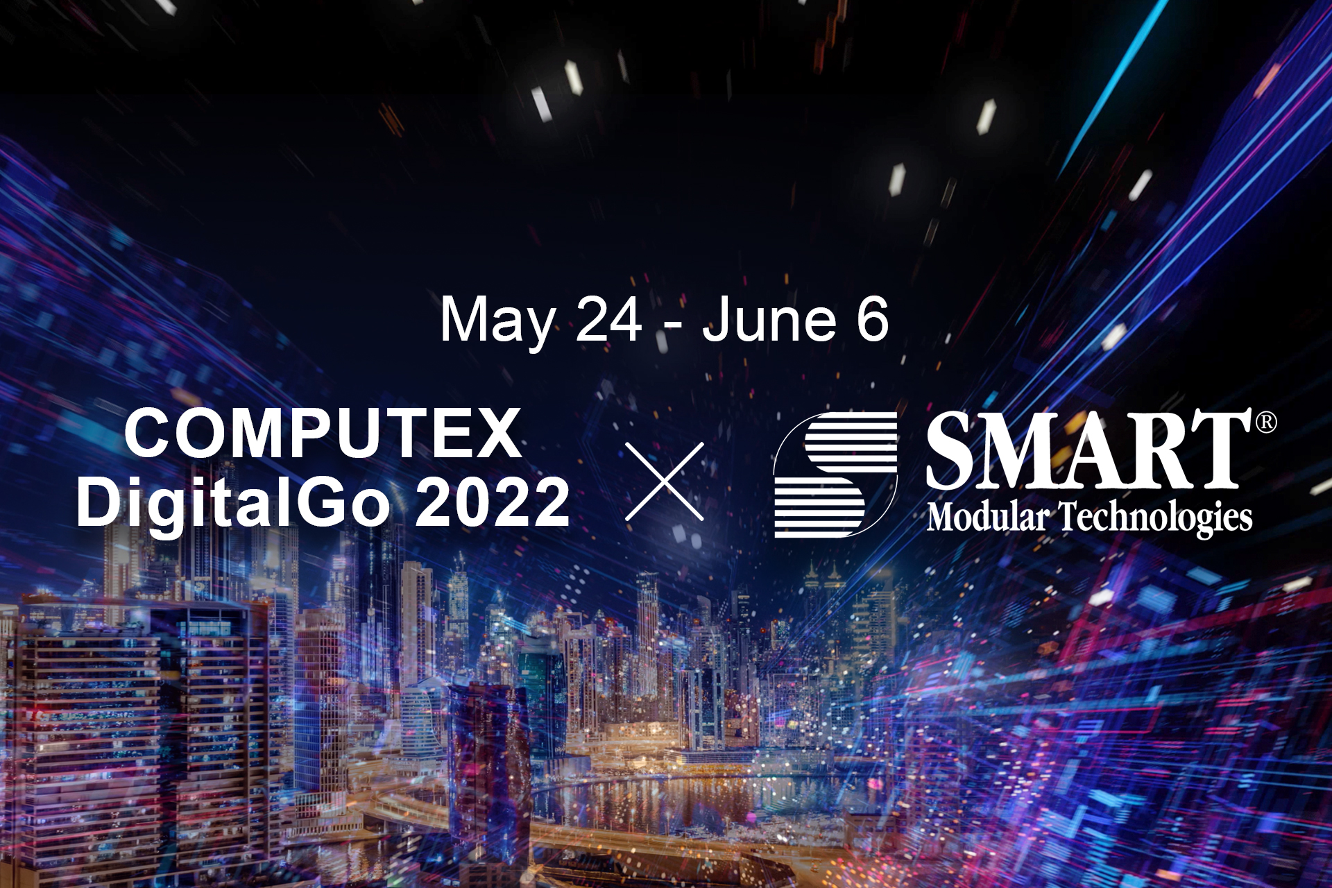 SMART Modular世迈科技参加COMPUTEX DigitalGo线上展，推出全方位数据中心专用内存及存储解决方案