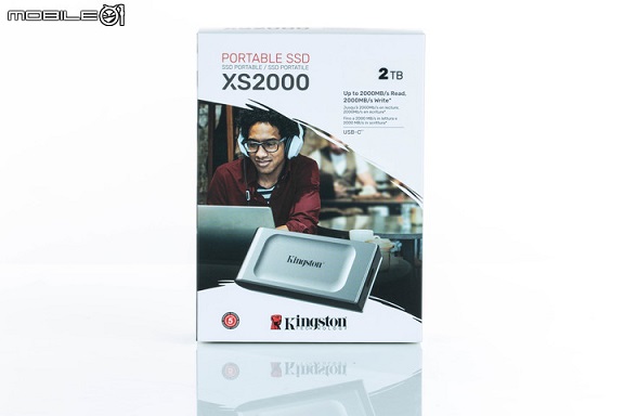 Kingston XS2000 外接携带式 SSD 开箱测试 轻巧身形却有二倍高速读写实力