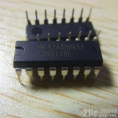 认识译码器，先从简单的CD4511说起，所以现在的电路很小巧