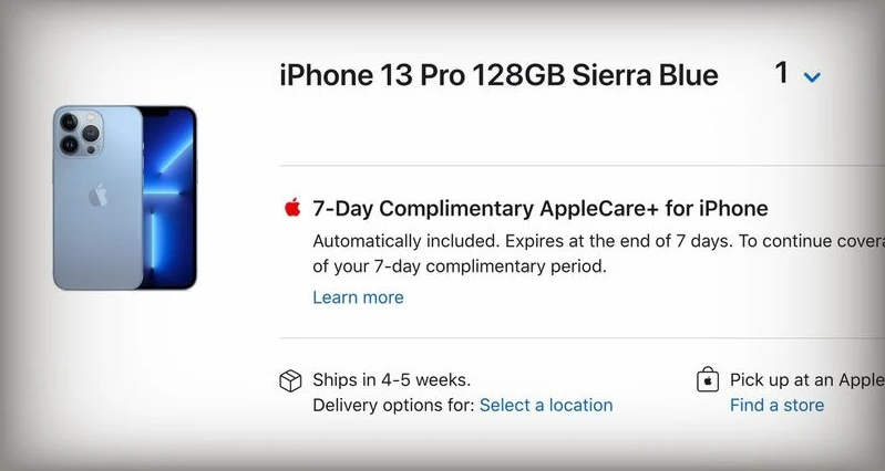 苹果在澳大利亚售出的新产品将免费附送7天AppleCare+服务