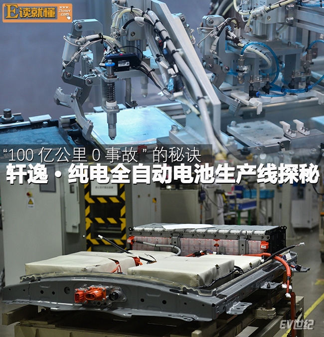 “100亿公里0事故”的秘诀，轩逸·纯电全自动电池生产线探秘