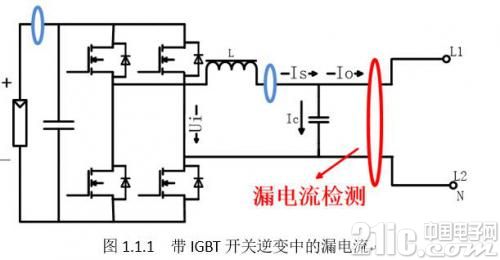 漏电流检测基本原理以及在电动汽车充电桩中漏电流保护方法的选择