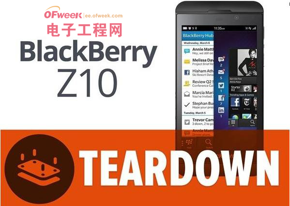 拆机达人：黑莓Z10完全拆解 做工精湛维修方便（图）