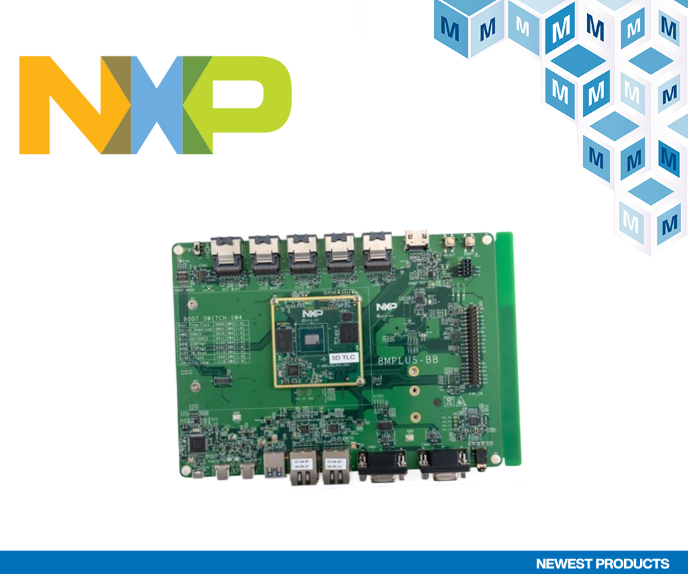 贸泽电子开售具有机器学习以及音视频功能的 NXP i.MX 8M Plus评估套件