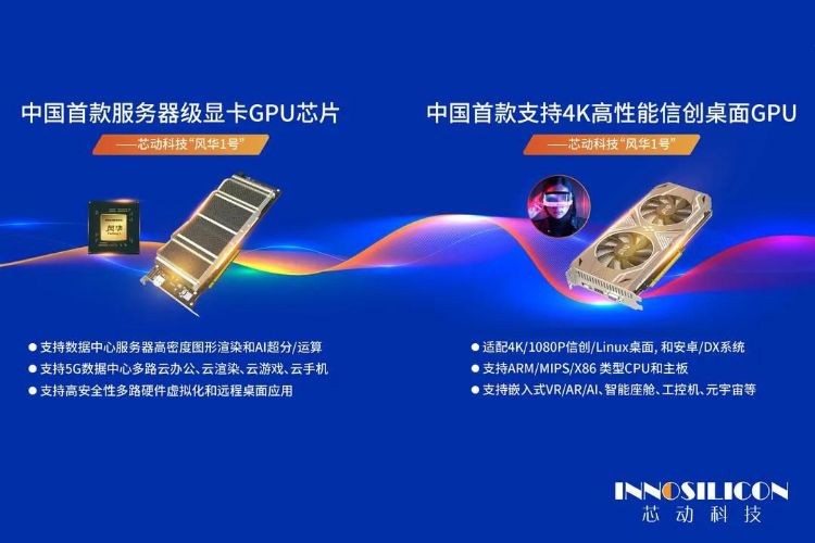中国自研GPU後浪再起 芯动号称8成IP自主开发