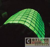 可弯曲式OLED显示器由塑料衬底实现