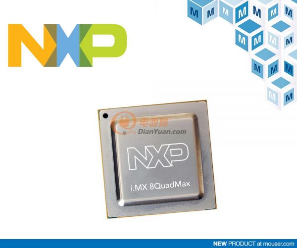 贸泽开售面向先进多平台汽车信息娱乐应用的 NXP i.MX 8QuadMax和8QuadPlus处理器