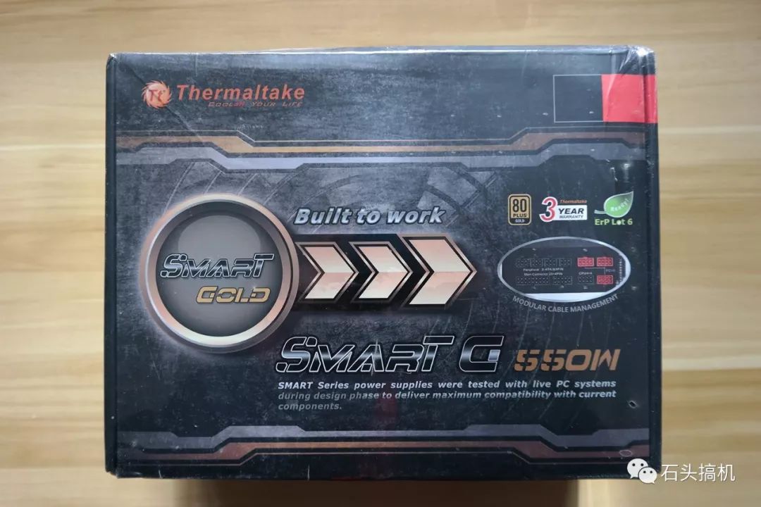 Tt Smart G 550W金牌全模组电源开箱拆解