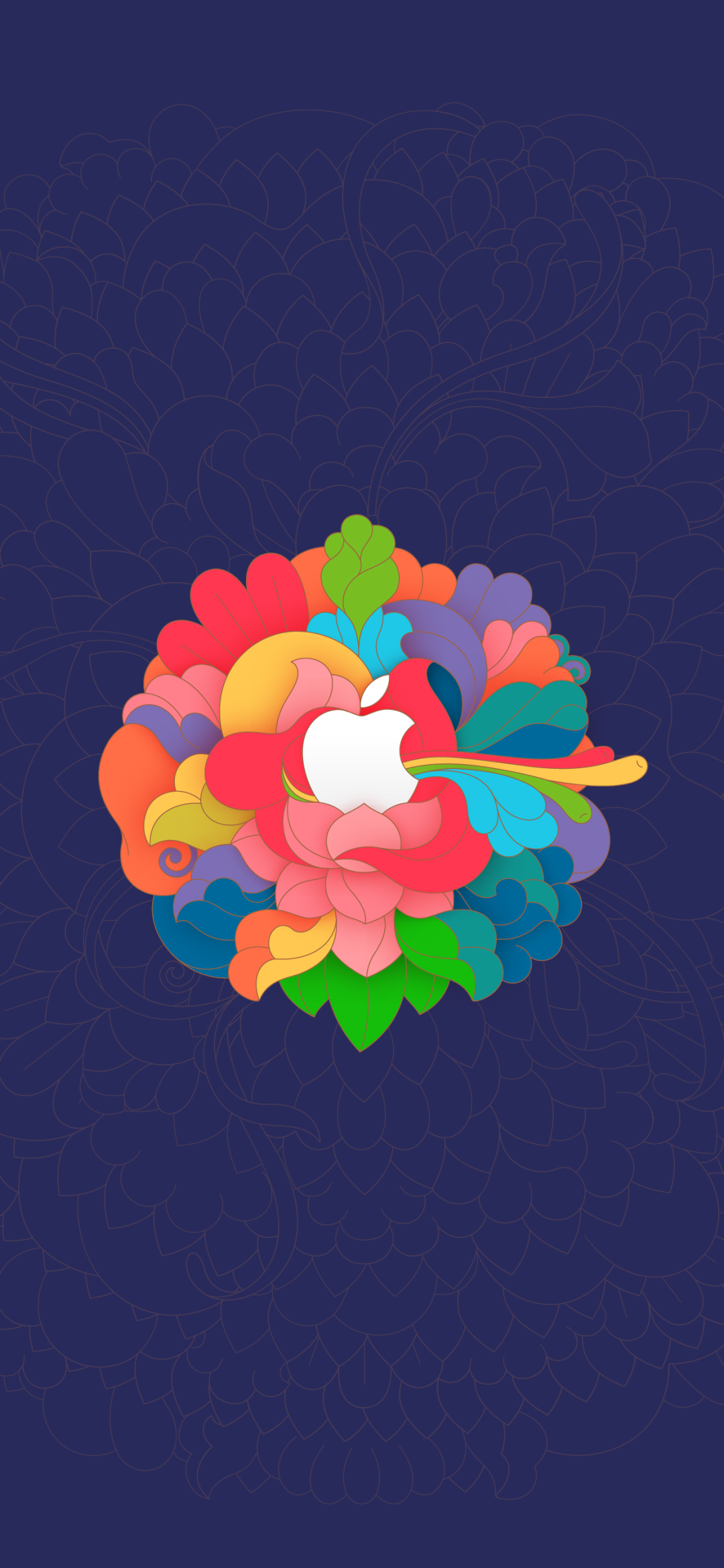 iPhone 壁纸分享:三里屯 Apple Store 景泰蓝主题壁纸