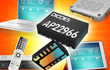 Diodes推出具有全面可调输出压摆率的5V双通道负载开关