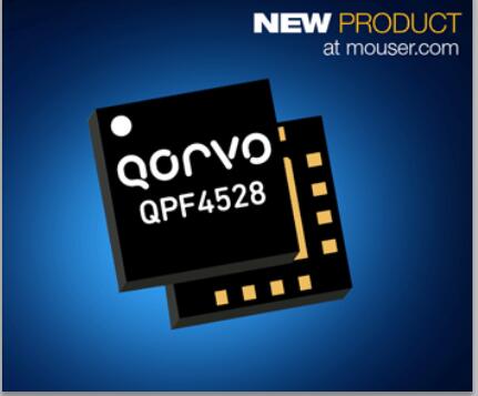 贸泽电子开售面向企业级Wi-Fi6系统的Qorvo QPF4528前端模块