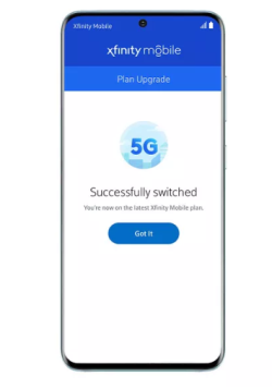 Comcast将5G数据计划加入Xfinity移动服务中