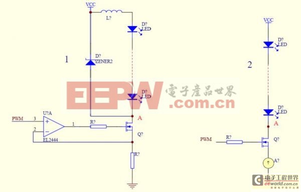 针对线性LED电源驱动IC设计及参考