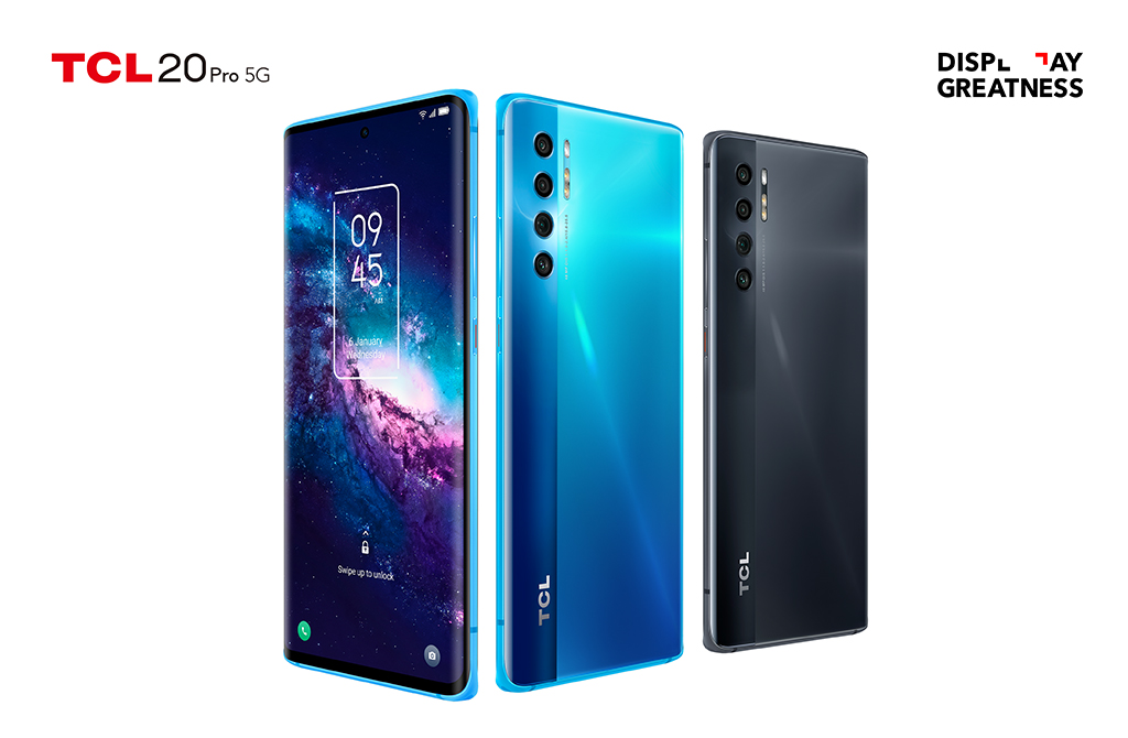 全新TCL 20 Pro 5G搭载Pixelworks人工智能视觉处理
