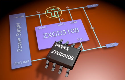 Diodes推出40V额定值的动态OR ing控制器ZXGD3108N8