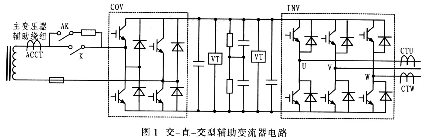 电力机车辅助电源系统的分析与比较