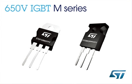 ST推出新款M系列650V IGBT
