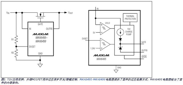 基本限压电路的内部构造和典型应用电路