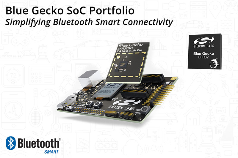 Silicon Labs凭借节能的SoC和软件解决方案，开展Bluetooth