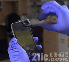 新式手机连接设备研发 可快速诊断癌症