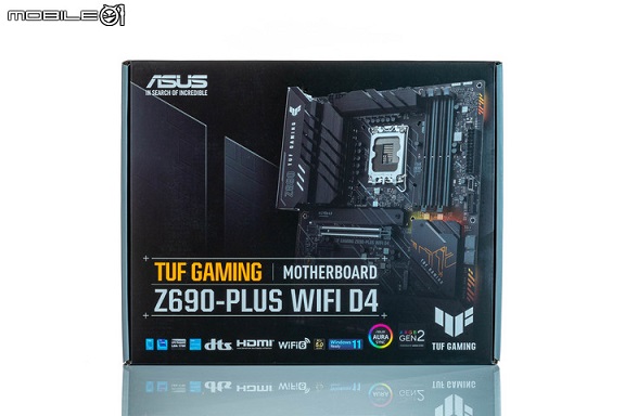 ASUS TUF GAMING Z690 PLUS WIFI D4 主机板开箱 隐藏在中阶定位的实力派选择