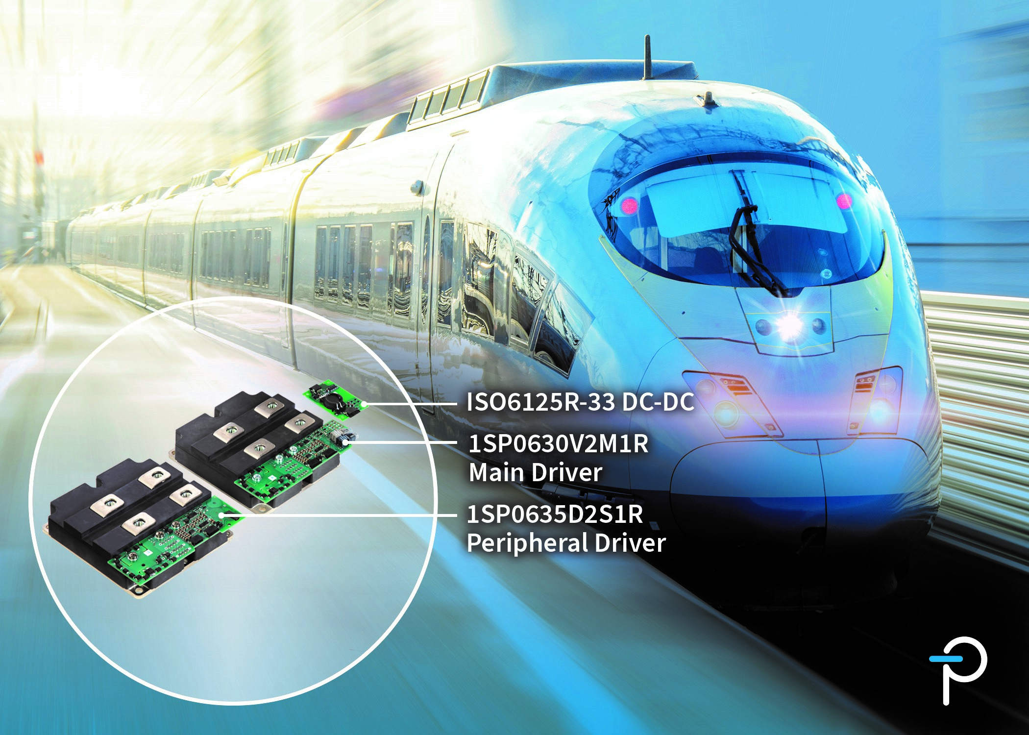 Power Integrations面向轨道交通应用推出新款外形紧凑、坚固耐用的SCALE-2即插即用型门极驱动
