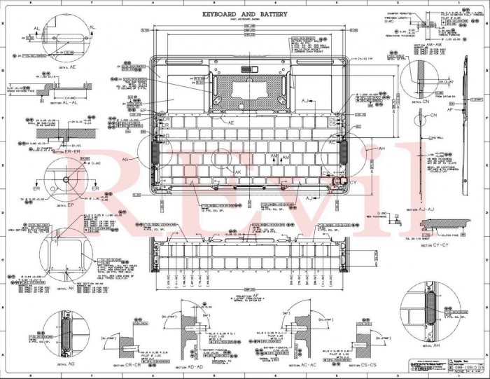 苹果公司被勒索？2021款MacBook Pro示意图解密