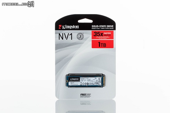 Kingston NV1 NVMe SSD 实际测试 以平价大容量设定扩充计算机储存空间