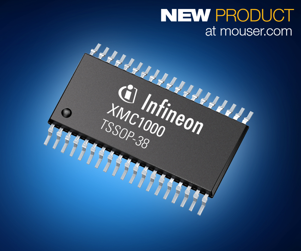 Infineon iMOTION IMC100 电机控制IC在贸泽开售