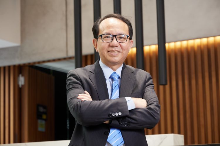宜特董事长余维斌认为，材料分析领域动能就是「资本支出」。李建梁摄