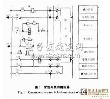 开关电气防跳回路分析与探讨