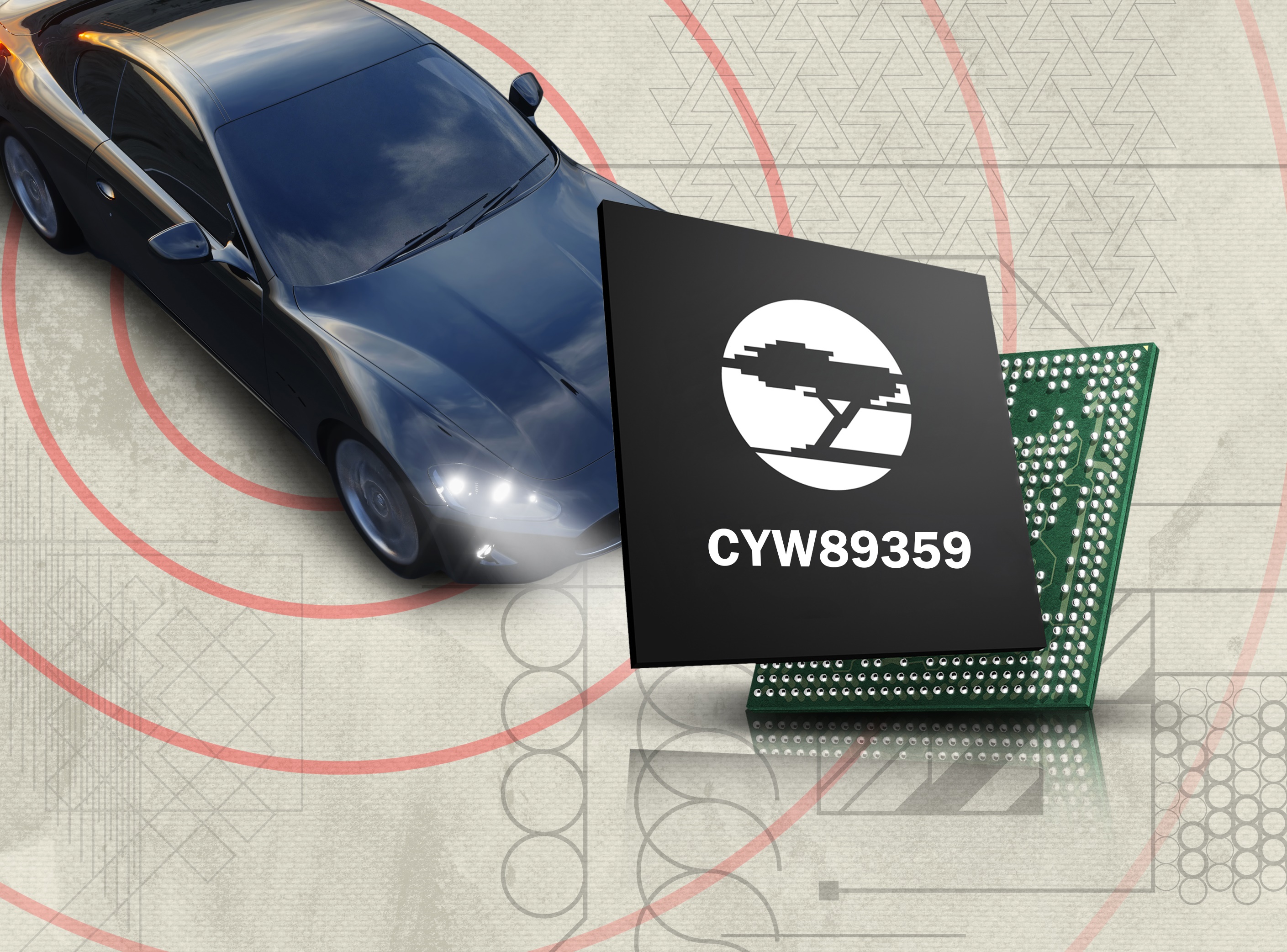 日本先锋公司的车载信息娱乐系统采用赛普拉斯的Wi-Fi®和蓝牙®Combo解决方