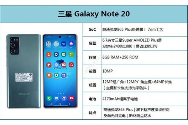 E拆解：关于三星 Galaxy Note 20，在拆解中我们发现了这些变化