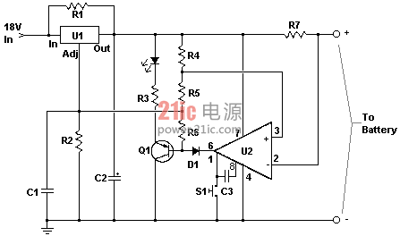 汽车电池充电器电路设计