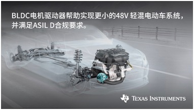 集成式0级BLDC电机驱动器将轻混电动车 (MHEV) 48V电机驱动系统的尺寸缩小多达30%