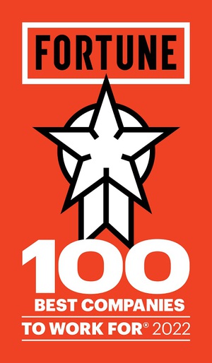 是德荣获美国Fortune杂志评选为2022百大最佳雇主