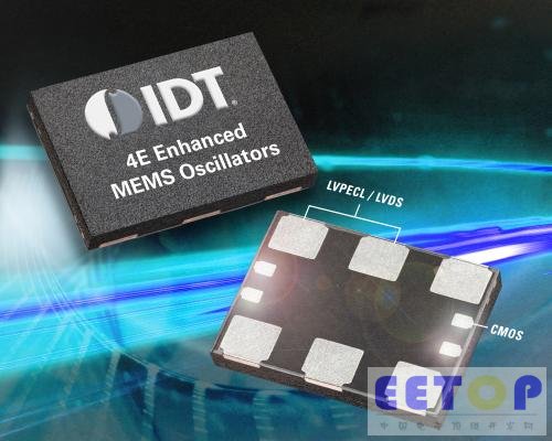 IDT推出业界首款具备多同步输出的高性能四频MEMS振荡器