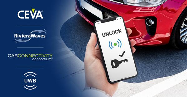 CEVA 扩展RivieraWaves UWB IP以支持用于车辆无匙进入的CCC Digital Key 3.0标准