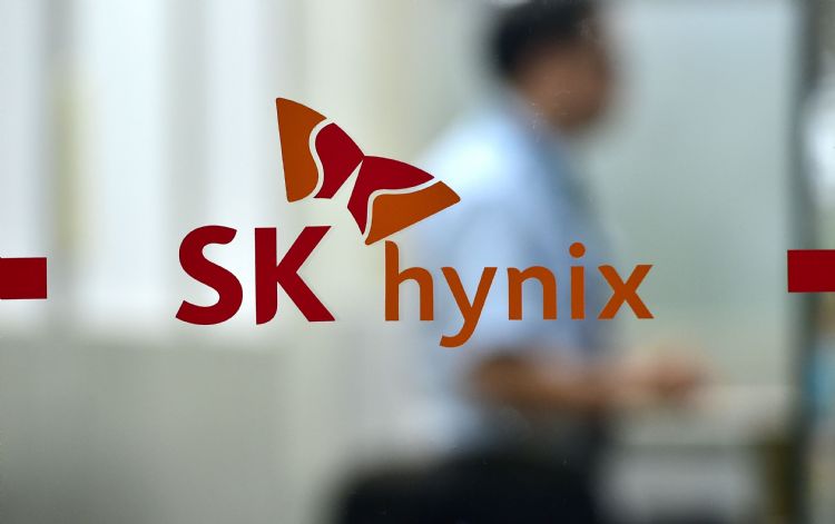 SK海力士2022年第1季财报获佳绩。法新社