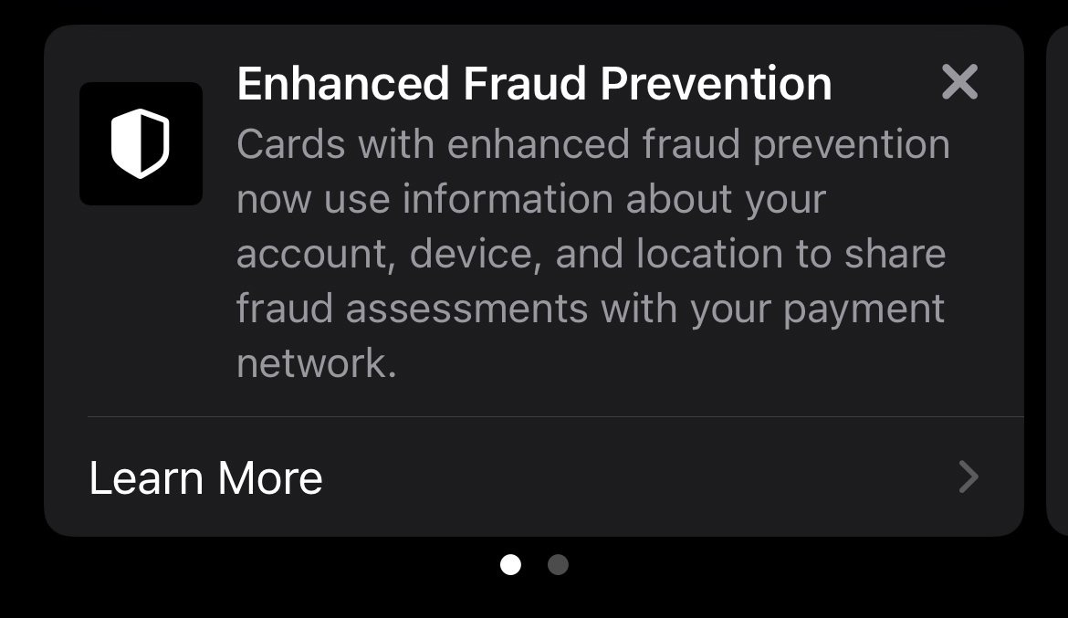 苹果推出 Apple Pay 钱包防欺诈功能,目前仅限于 Visa 卡