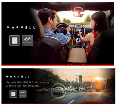 Marvell面向车联网(V2X)和车载信息娱乐(IVI)推出业界首款Wi-Fi、蓝牙5.0和802.11p组合解决方案