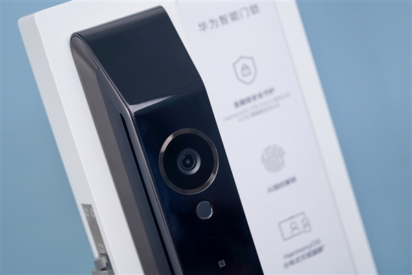 首发鸿蒙OS！华为智能门锁图赏：配3.97寸大屏 可远程对讲