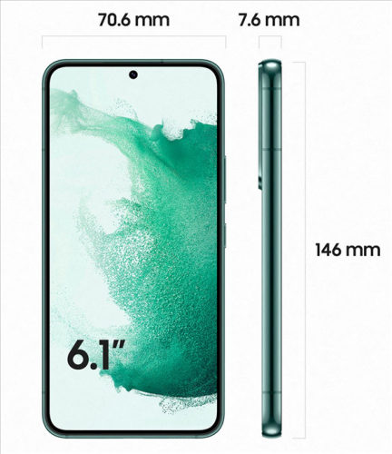 三星Galaxy S22三围尺寸曝光：6.1英寸直屏 能单手操作的骁龙8旗舰