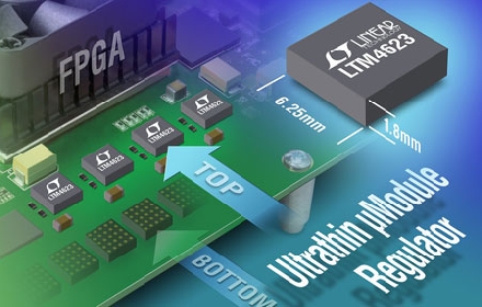 Linear推出3A微型模块 (μModule) 降压型稳压器LTM4623