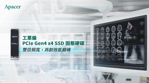 宇瞻发表工业级PCIe Gen4 x4 SSD 满足5G智慧医疗应用需求