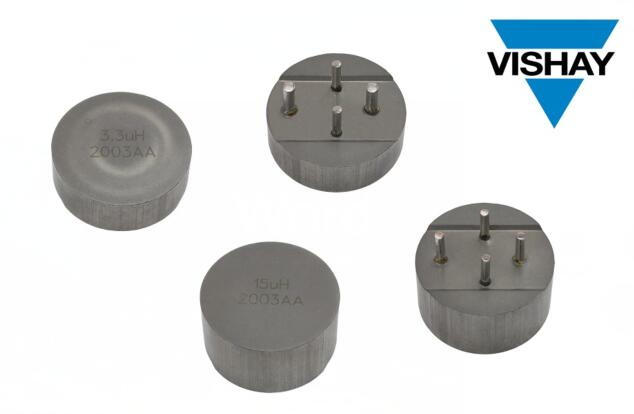 Vishay推出新款小型1500外形尺寸汽车级IHTH插件电感器，饱和电流达156 A