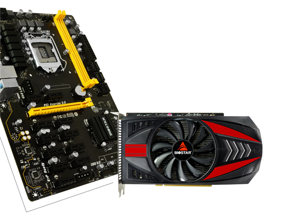八块RX 580！玩家买不到显卡 映泰却把它们做成矿机