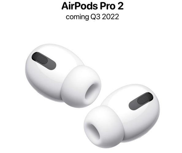 AirPods Pro2渲染图曝光 像一颗蚕豆