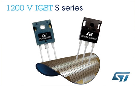 ST推出S系列 1200V IGBT绝缘栅双极晶体管