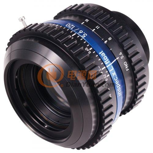Excelitas Technologies推出适用于机器视觉应用的LINOS inspec.X L Float 5.6/120镜头